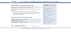 Desktop Screenshot of evangeliumszentrum.at